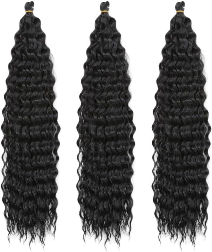 22 Inch 3 Packs Deep Twist Crochet Hair - Image 4