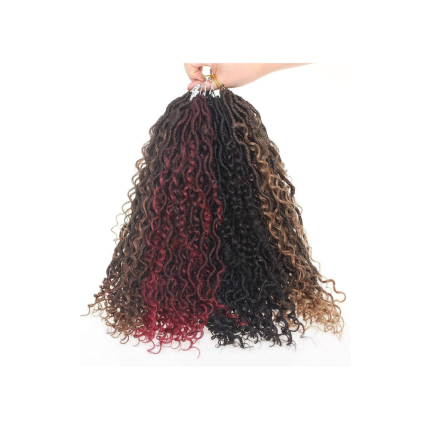 18Inch Bohemian Faux Locs Crochet Hair