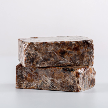 Original Raw African Black Soap Authentic Acne Psoriasis Eczema Organic
