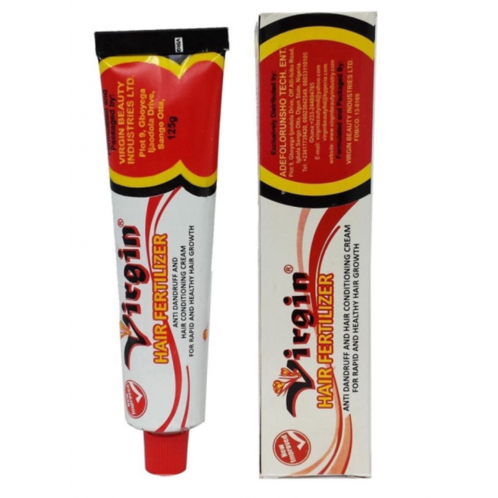 Virgin Hair Fertilizer Fast Hair Growth Treatment 125gm